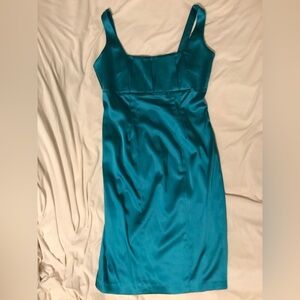 Calvin Klein Teal Midi Dress